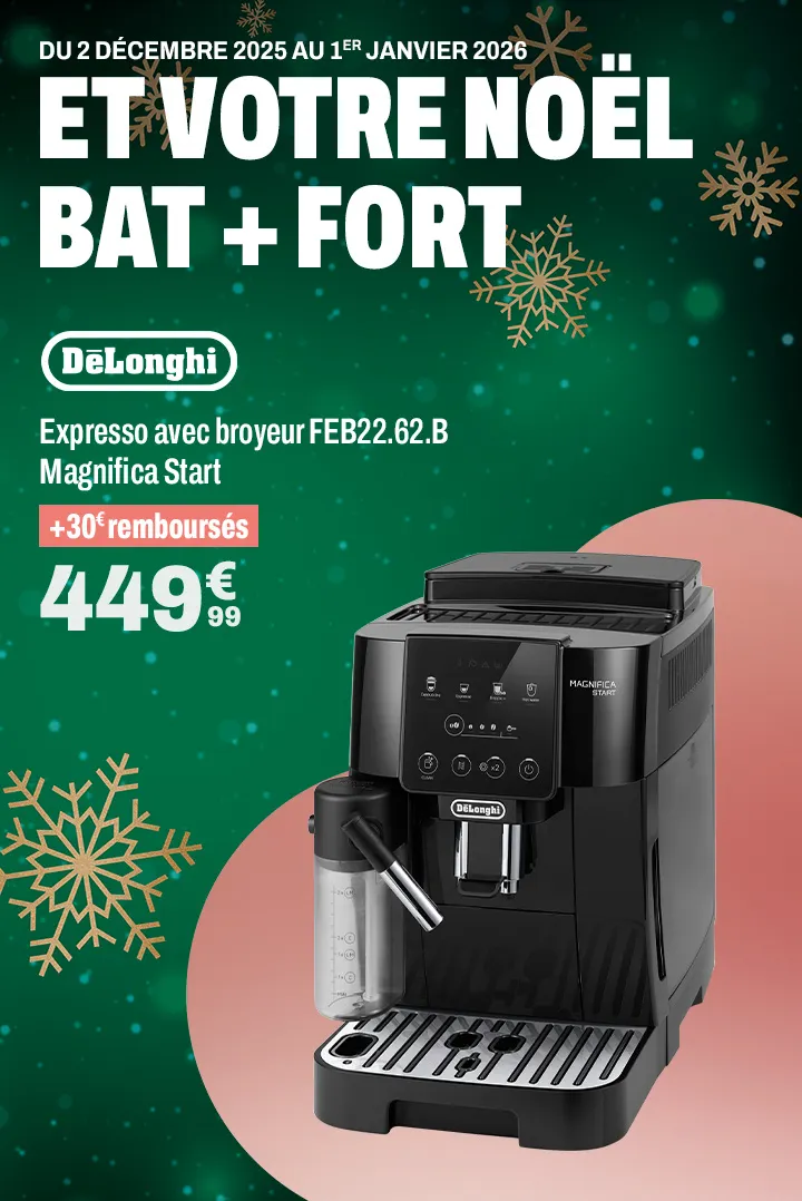DE LONGHI Expresso avec broyeur FEB22.62.B