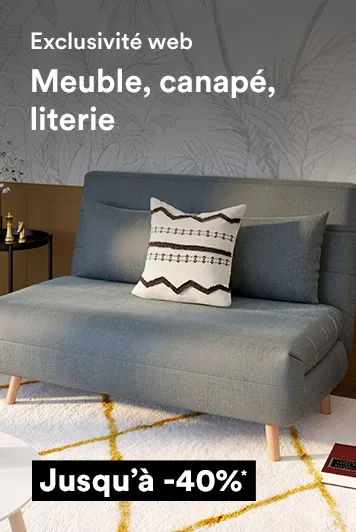 Exclusivité web jusqu'à -40%