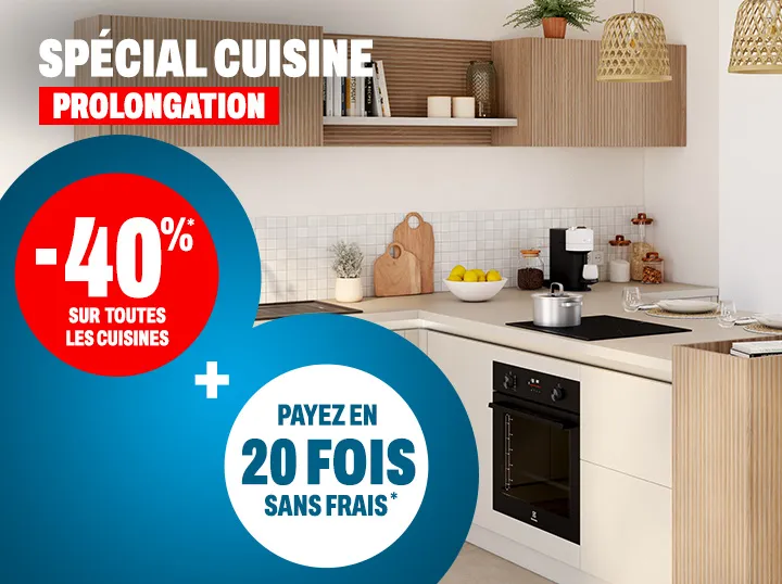-40% sur toutes les cuisines*