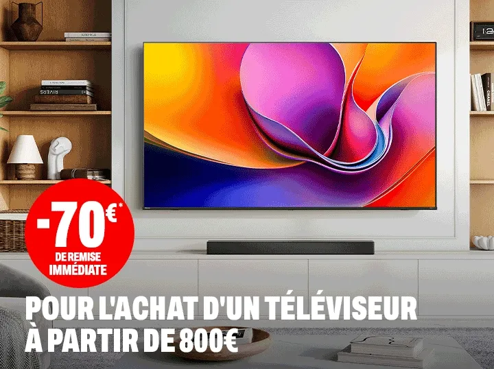 Jusqu'à -70€ de remises immédiates*