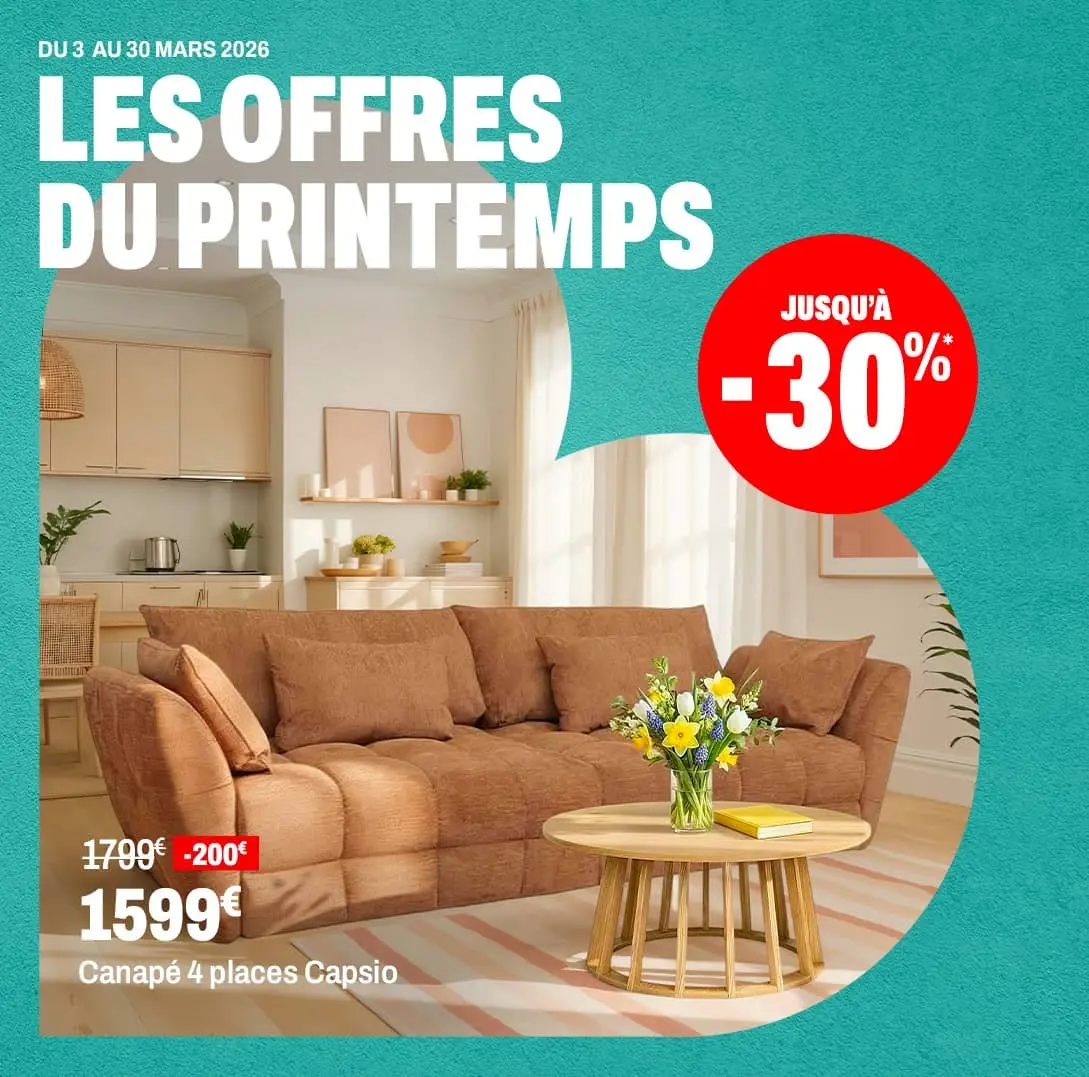 Les offres du Printemps